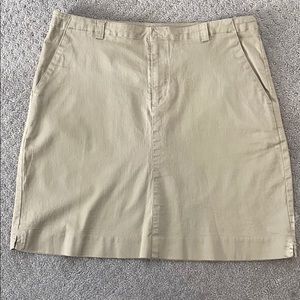 American Eagle tan skirt, size 4 stretch